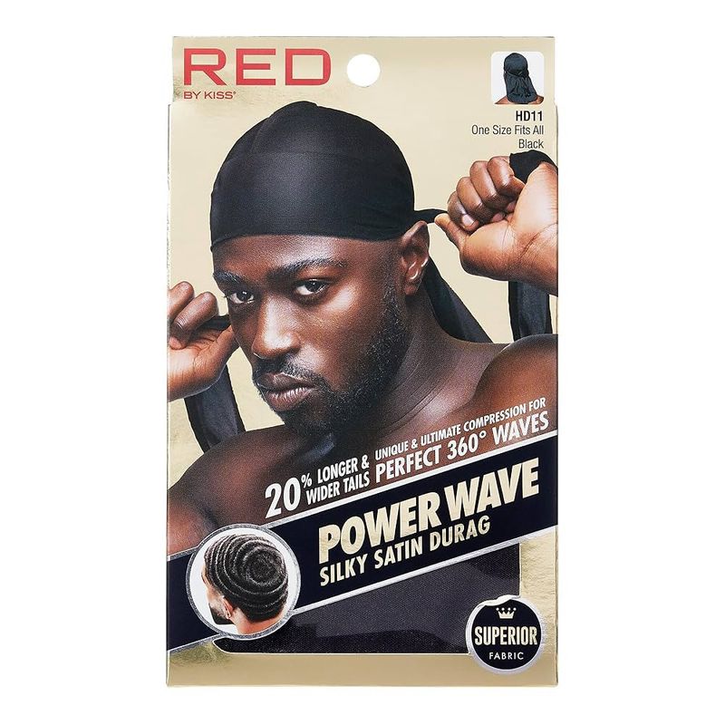 Red by Kiss Power Wave Durag