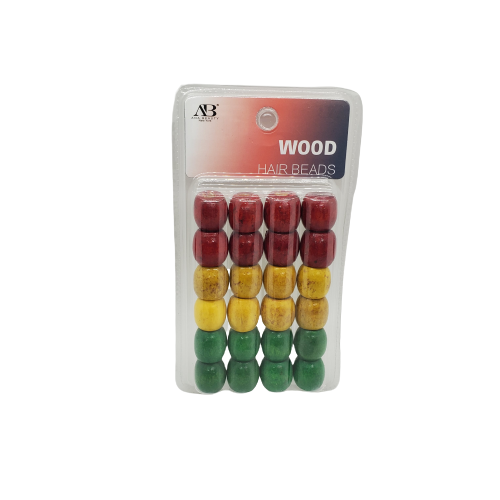Ana Beauty Wood Hair Beads