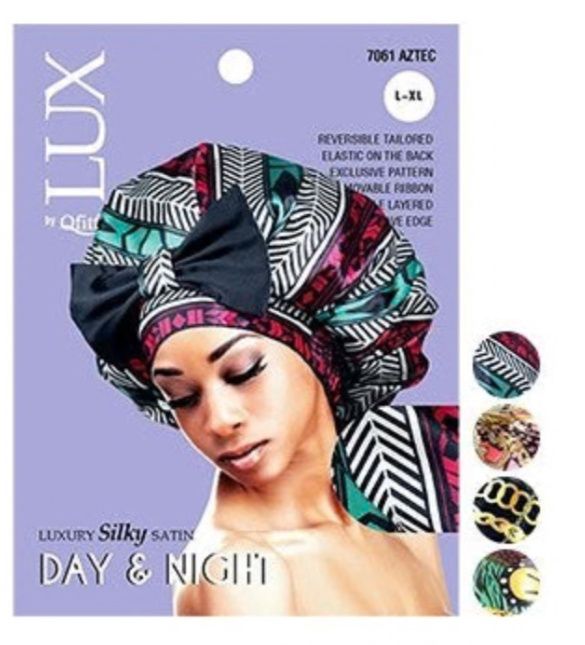 Lux Silky Satin L/XLarge Bonnet