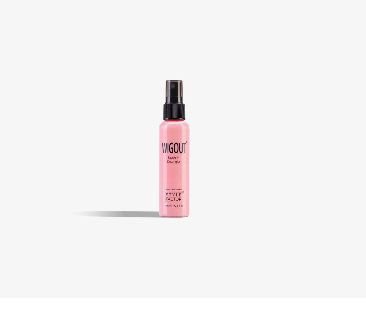 Wigout Leave in Detangler, Fragrance: Sweet Peach