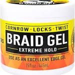 All Day Locks Braid Gel Extreme Hold, Size: 15oz