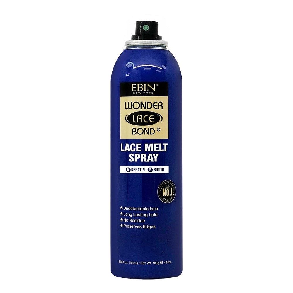 EBIN Wonder Lace Melt Spray Can, Color: Blue can, Size: 6.08oz