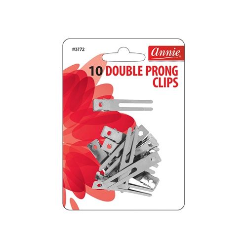 Double Prong Clips - 10ct