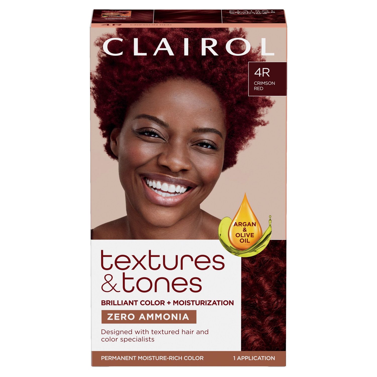 Clairol Textures &amp; Tones, Color: 4R