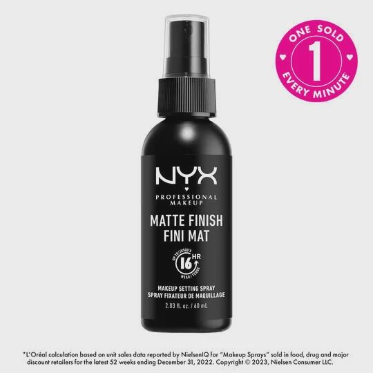 NYX Makeup Setting Spray, Style: Matte Finish
