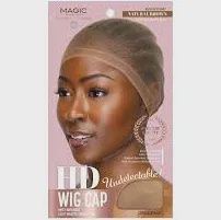 Magic Collection HD Wig Cap - 2pcs, Color: Natural Brown