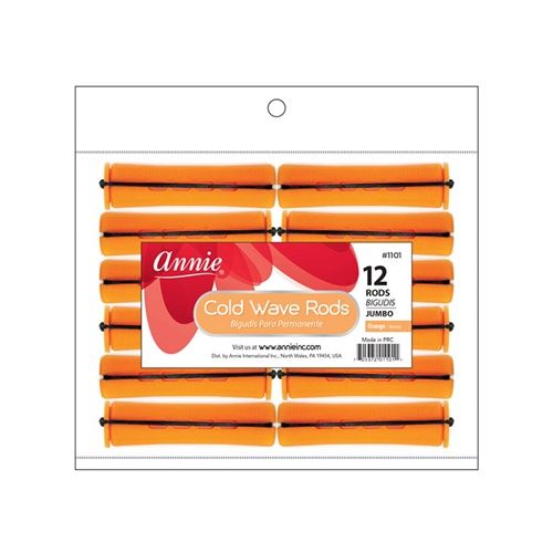 Annie Cold Wave Rods - Jumbo, Color: orange