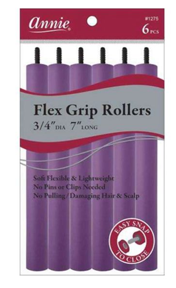 Flex Grip Rollers - 7", Color: Purple