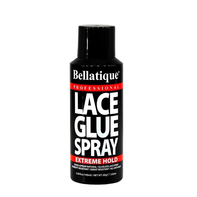 Bellatique Lace Glue Spray Extreme Hold, Size: 3.38oz