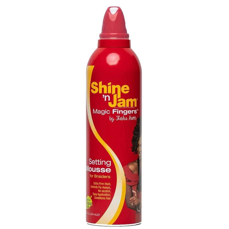 Shine 'n Jam Magic Fingers Setting Mousse
