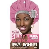Silky Satin Jewel Bonnet