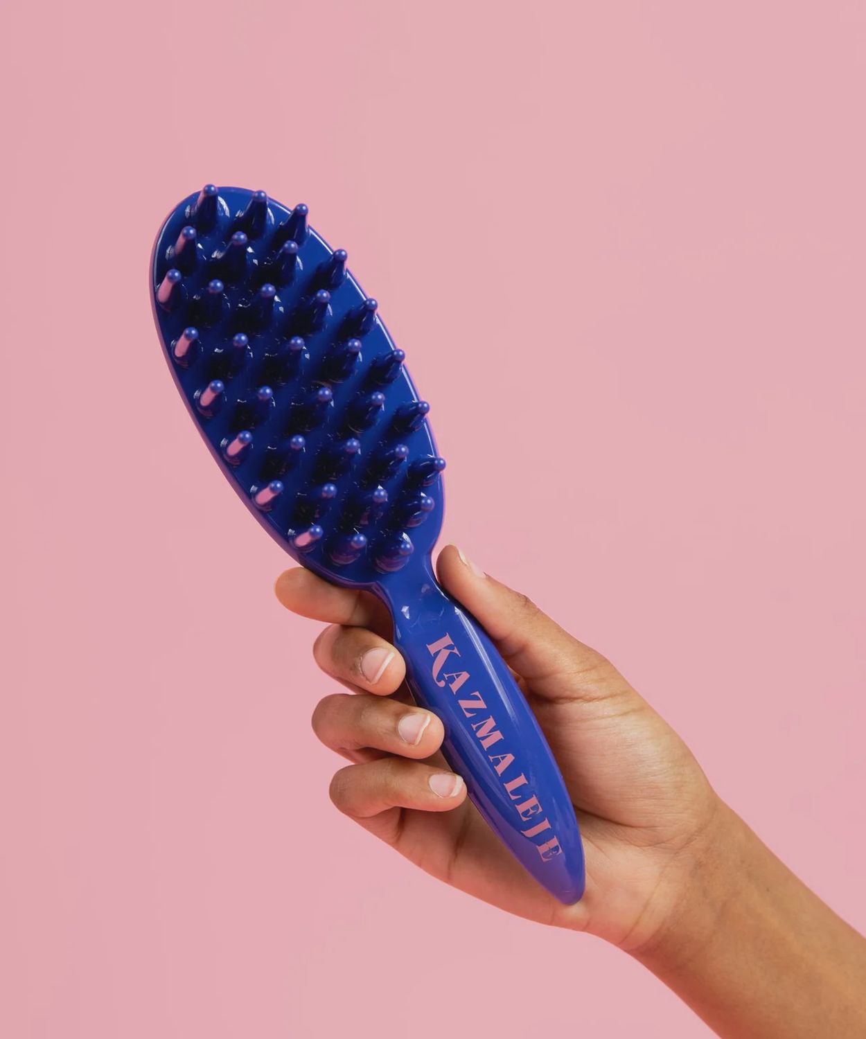 KurlsPlus Paddle Comb, Color: Colbalt