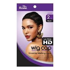 Ms Remi Invisible HD Melting Lace Wig Cap, Color: Black