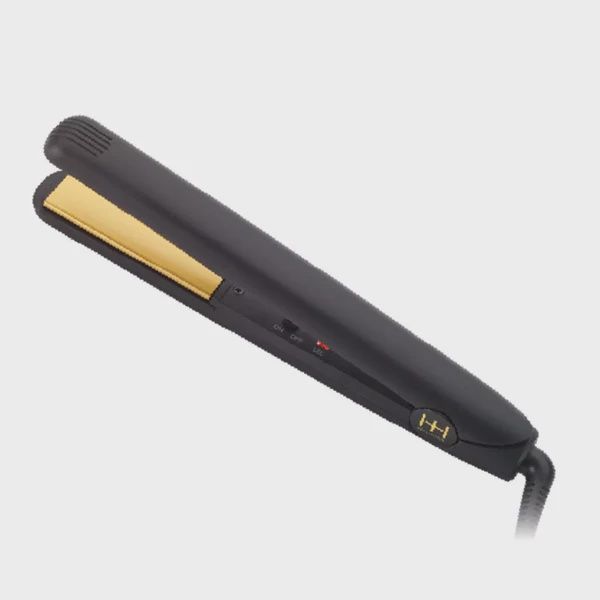 H&amp;H Gold Ceramic Flat Iron 1"
