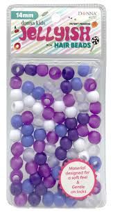 Donna Jellyish Beads, Color: Purple Mix