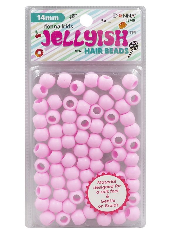 Donna Jellyish Hair Beads-Pink