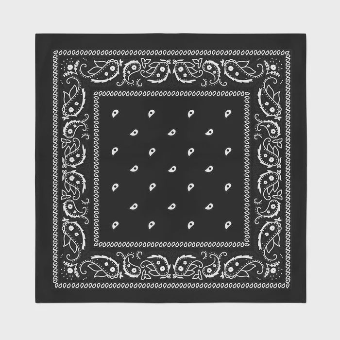 Bandana Scarf, Color: Black