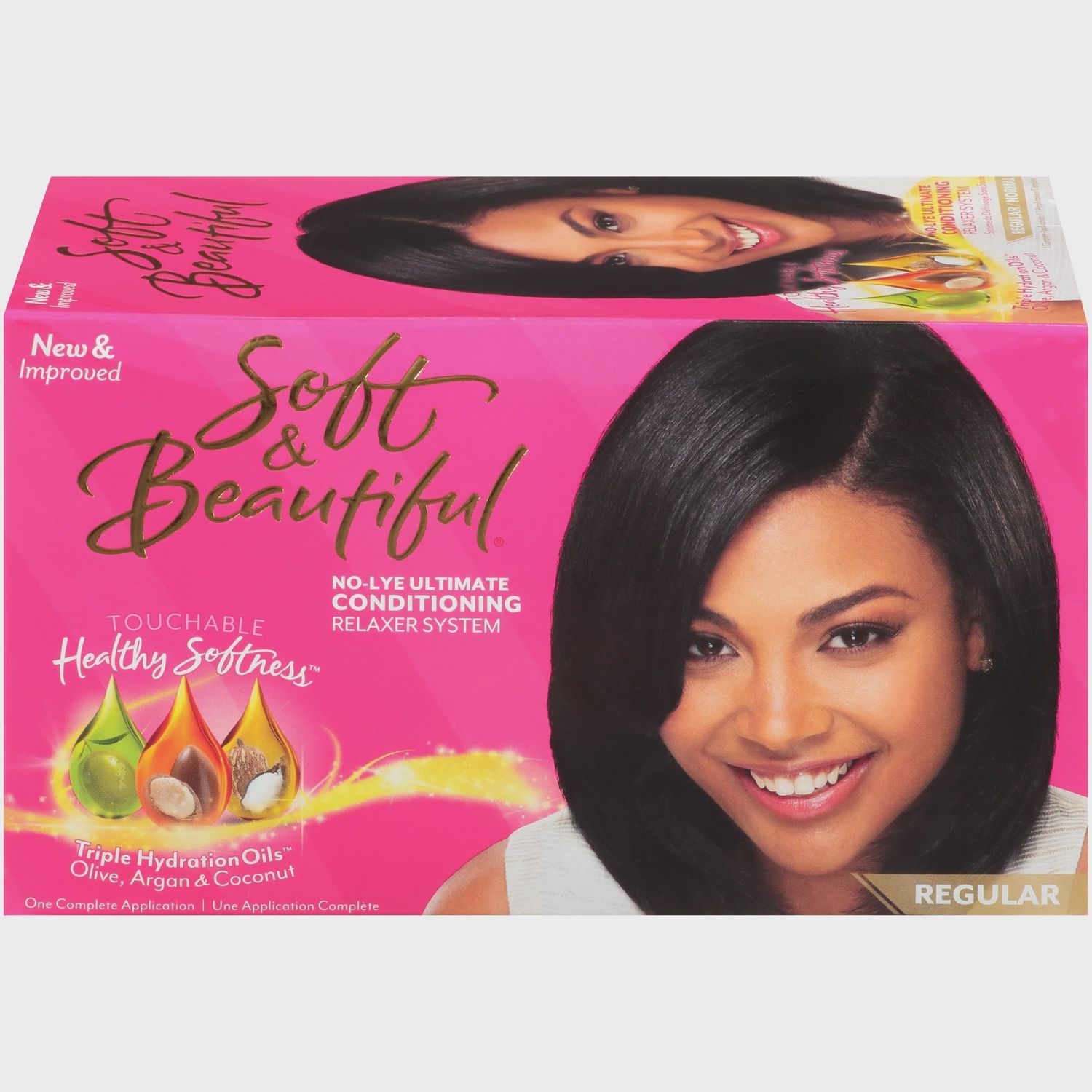 Soft &amp; Beautiful relaxer, Hold Type: Regular