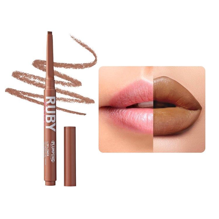 Ruby Kisses Plumping Lip Liner, Color: Nude Beige