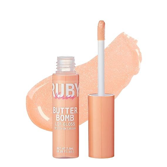 Ruby Kisses Butter Bomb Lip Gloss, Color: Champagne