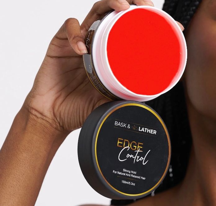 Bask &amp; Lather Edge Control, Size: 5oz