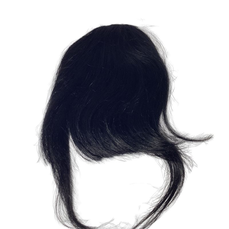 100% Human Hair Bang Clip in