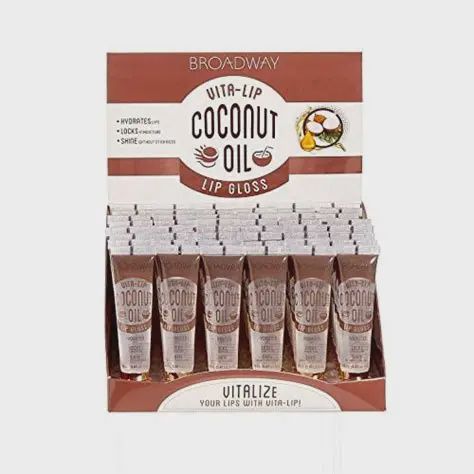 Broadway Vita-Lip Lip Gloss, Fragrance: Coconut Oil