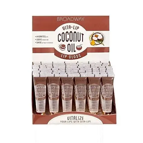 Broadway Vita-Lip Lip Gloss, Fragrance: Coconut Oil