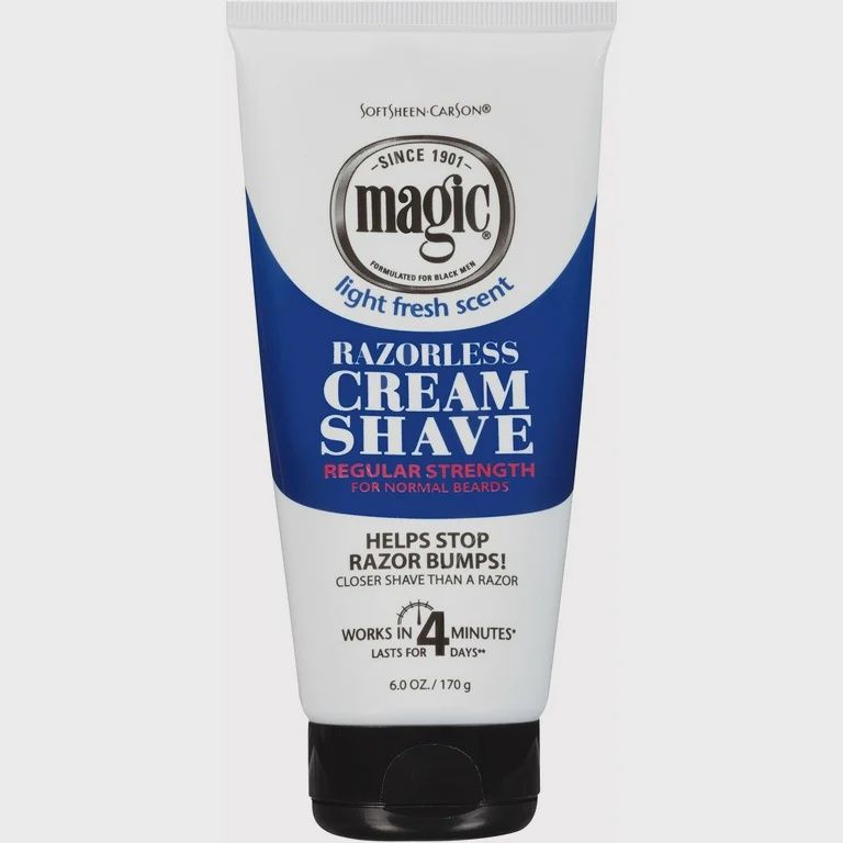 Magic Razorless Cream Shave Regular Strength