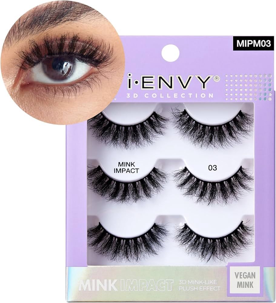 iENVY 3D Collection Mink Impact Multi Pack, Style: MIPM03