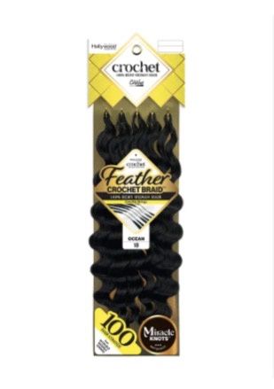 Zury Human Hair Ocean Crochet 18"