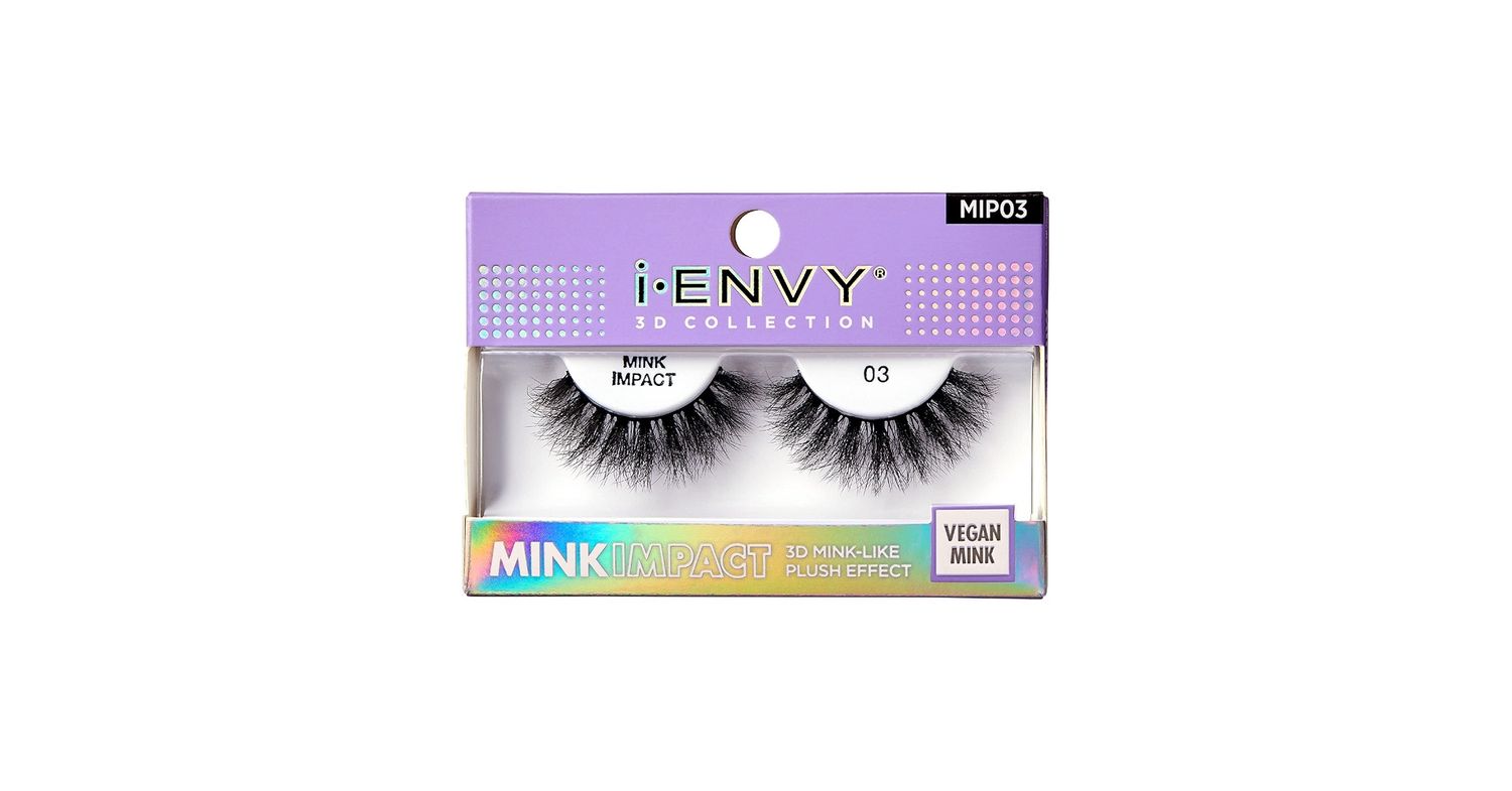iEnvy 3D Collection Mink Impact Lashes, Style: MIP03