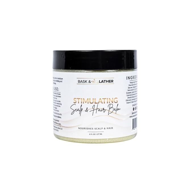 Bask &amp; Lather Stimulating Scalp &amp; Hair Balm