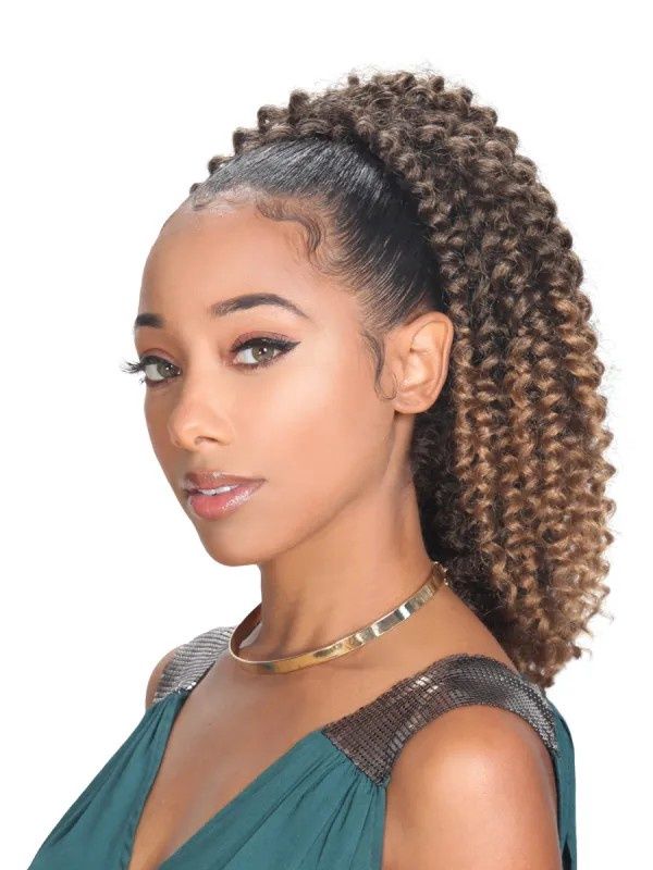 Zury Drawstring Ponytail - Miss V Water Wave