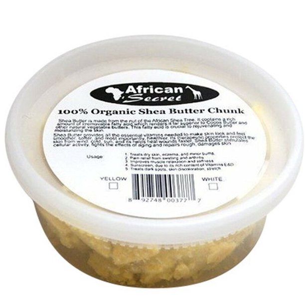 African Secret Shea Butter Chunky White