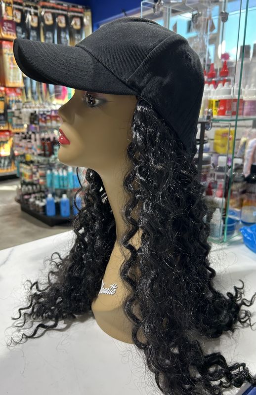 Baseball Cap Wig