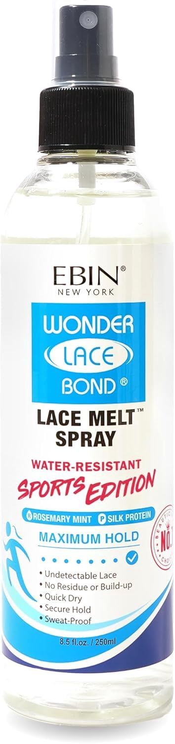 EBIN Wonder Lace Melt Spray - Sports, Hold Type: Melt Spray