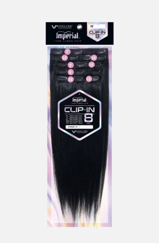 Vivica Fox Human Hair Clip In