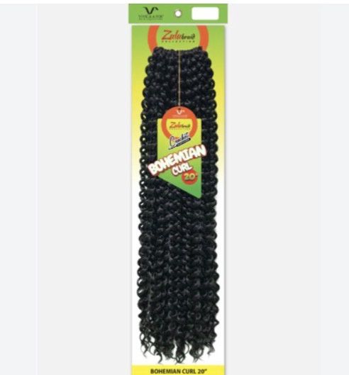 Zulu Braid Bohemian Curl 20"