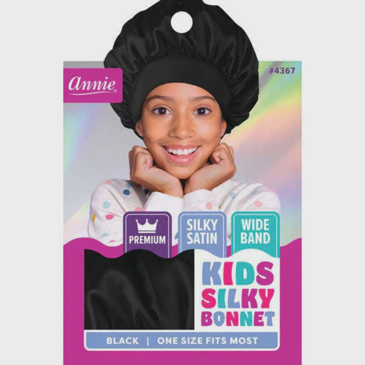 Annie Kids Satin Bonnet