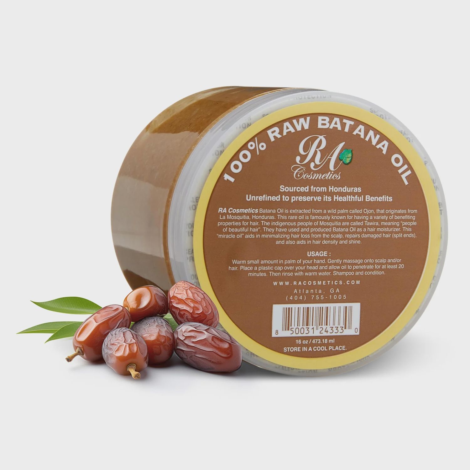 Remi 100% Batana Oil Raw Solid Butter