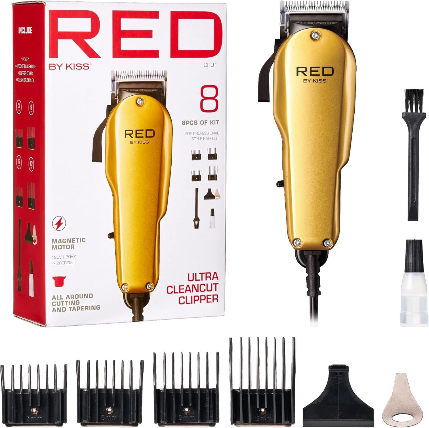 Red Ultra Clean Cut Clipper