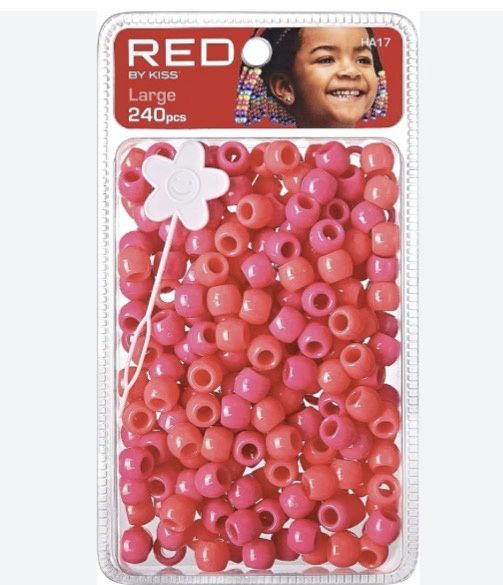 Red by Kiss Hair Beads - Large