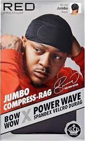 Red Power Wave Compression Durag