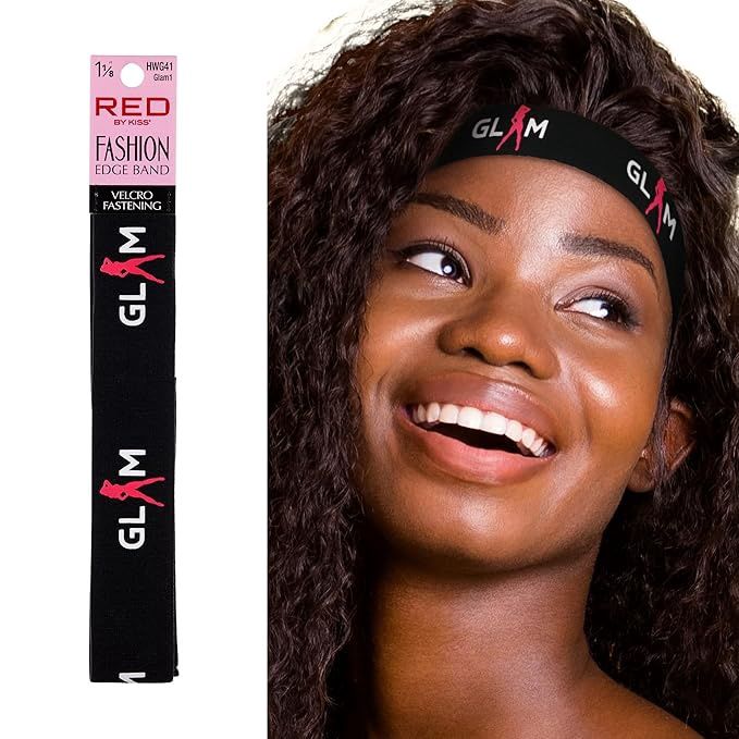 Red Fashion Elastic Edge Band, Style: Glam 1