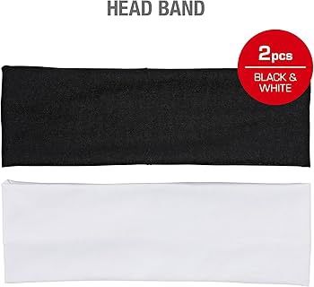 Red 60 MM Headband - 2pcs, Style: HEB37