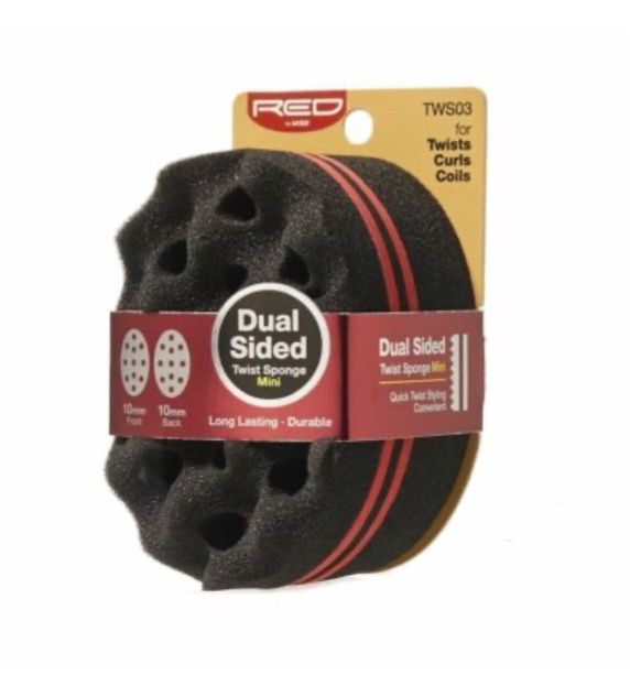 Red Twist Sponge, Size: Mini