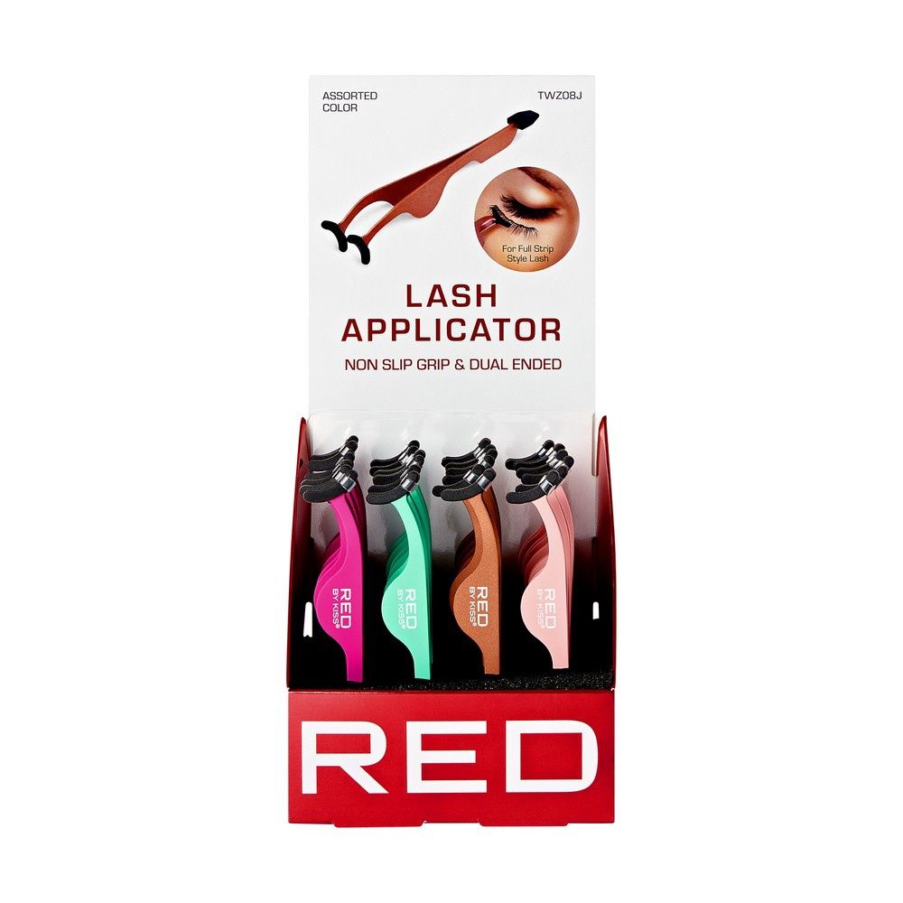 Red Lash Applicator Rubber Grip
