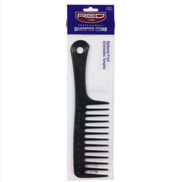 Red Shampoo Comb