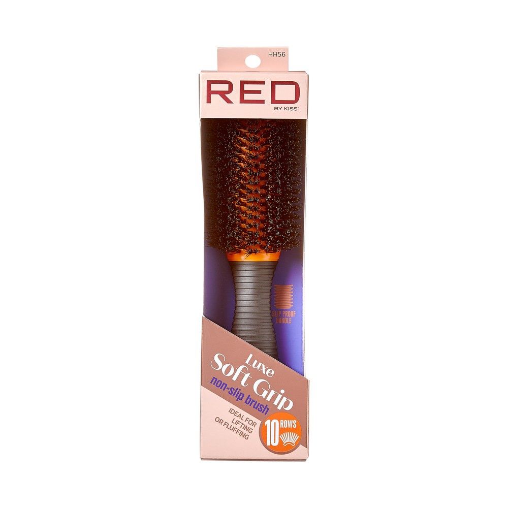 Red Luxe Soft Grip Brush